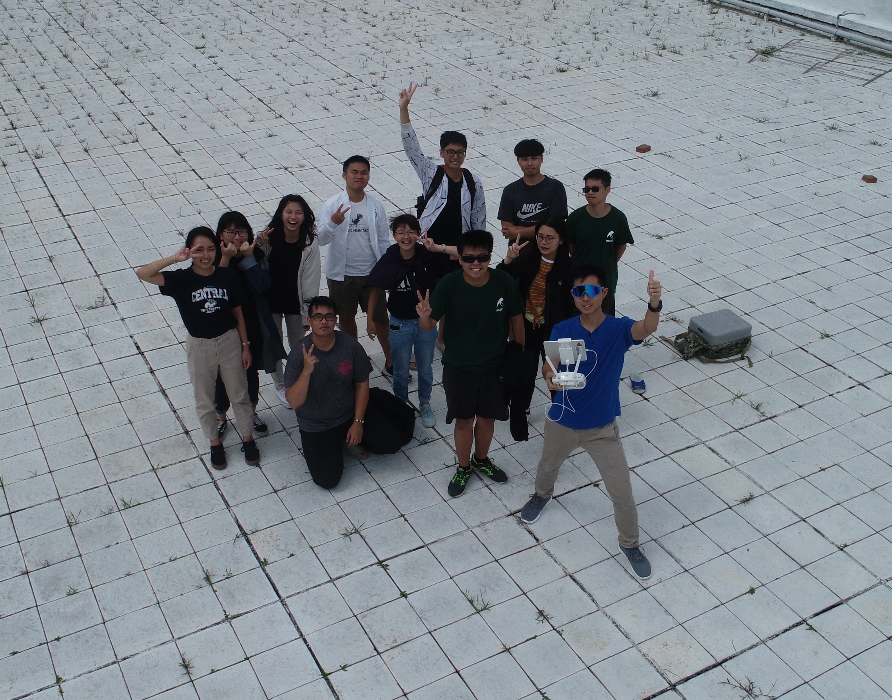 Sunny Yeh teaching UAV and Pix4D image processing